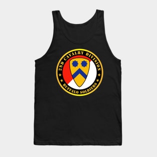 2nd Cavalry Division - Buffalo Soldiers Tank Top